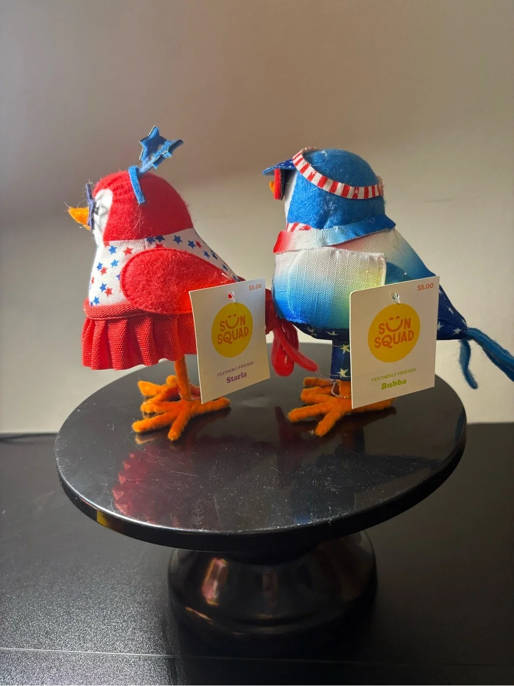 Target Birds Bubba and Starla Patriotic Sun Squad Featherly Friends 2024